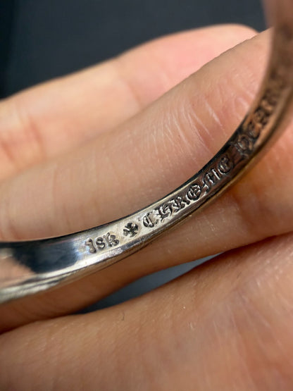 Chrome Hearts 18k White Gold Diamond Sword Ring