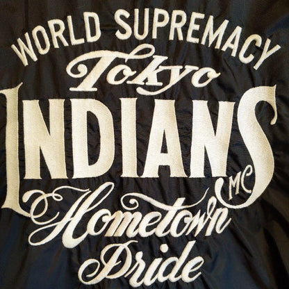 vintage tokyo indians coach jacket xl
