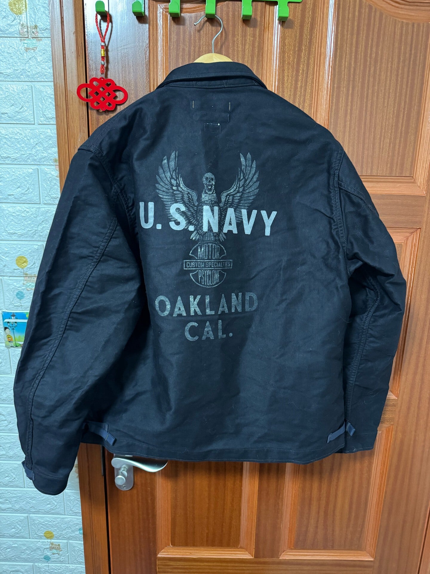 Freewheelers vintage Skull Eagle Jacket