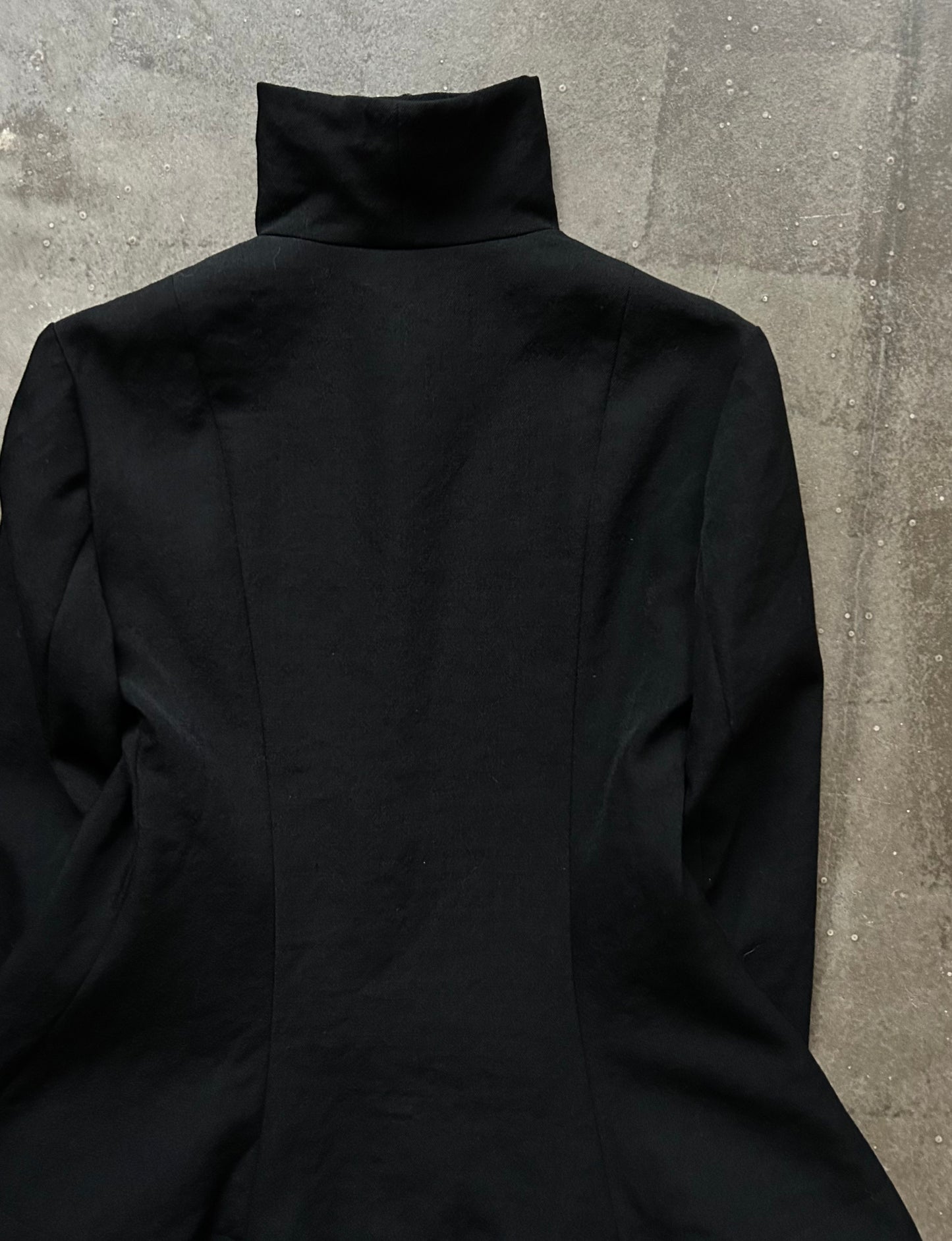 Yohji Yamamoto 2004AW Asymmetric Collar Coat