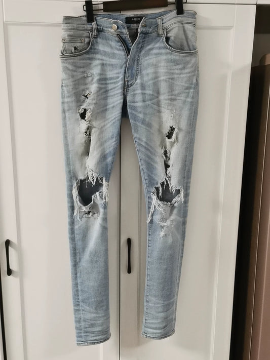 Amiri Distressed Denim Jeans Size 32