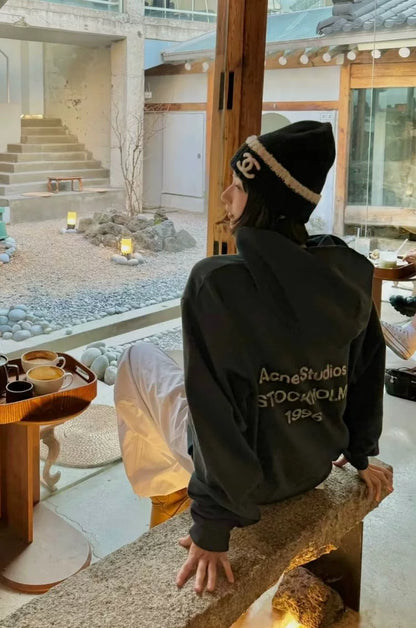 Acne Studios 1996 Grunge Style Hoodie