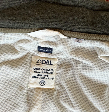 vintage wool fleece jacket by nanamica