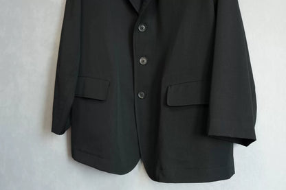 oversized wool jacket by yohji yamamoto