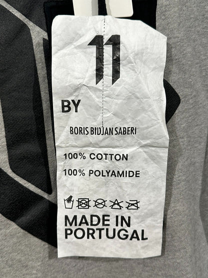 Boris Bidjan Saberi 11by BBS Nylon Panel Embroidered T-shirt