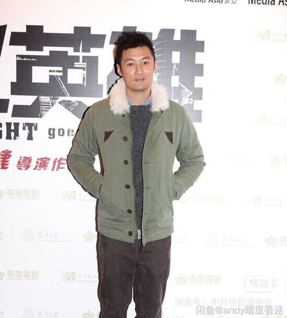 visvim deckhand jacket with fur collar