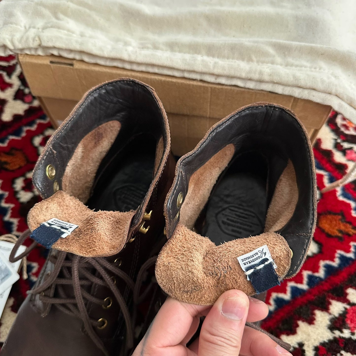 Visvim 15AW ICT VIRGIL Boots Size 10