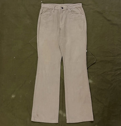 Vintage Kapital Beige Canvas Flare Pants