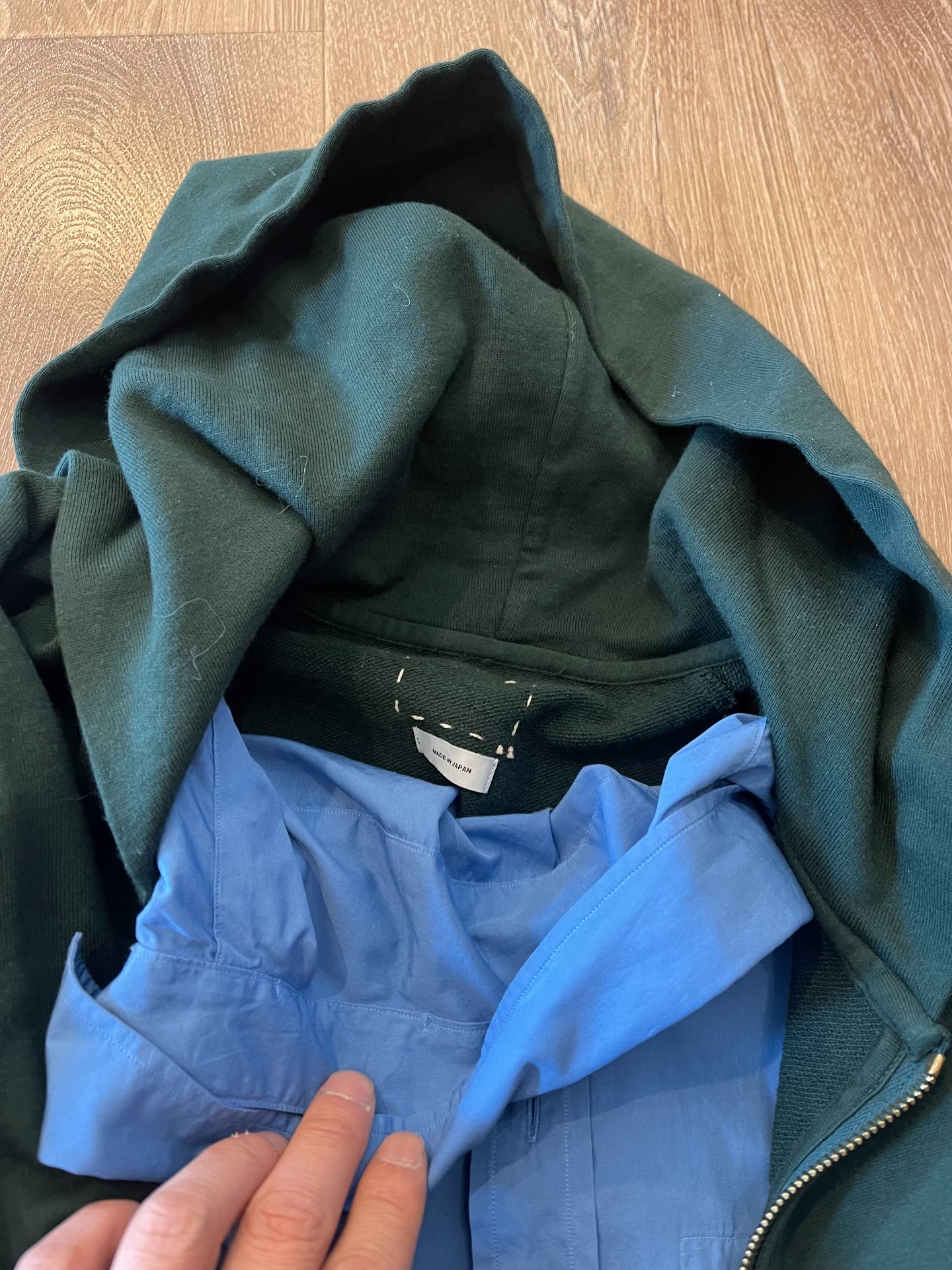 VISVIM JV HOODIE F.Z. LUXSIC