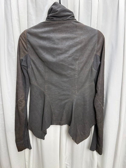 Rick Owens Distressed Sheepskin Jacket 40