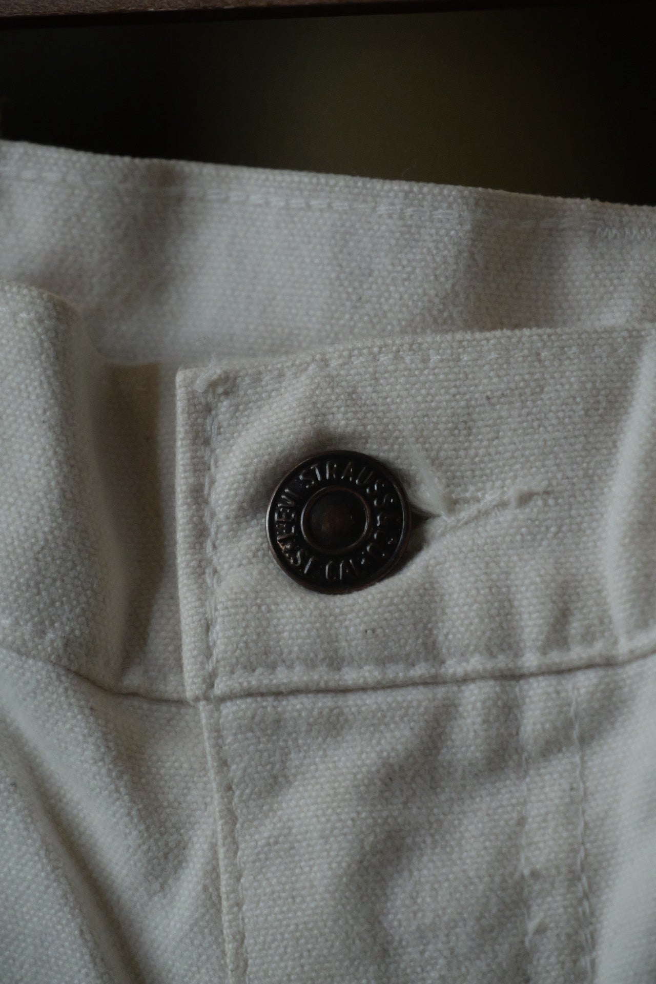 Levi's 1970s Beige 611 Deck Pants