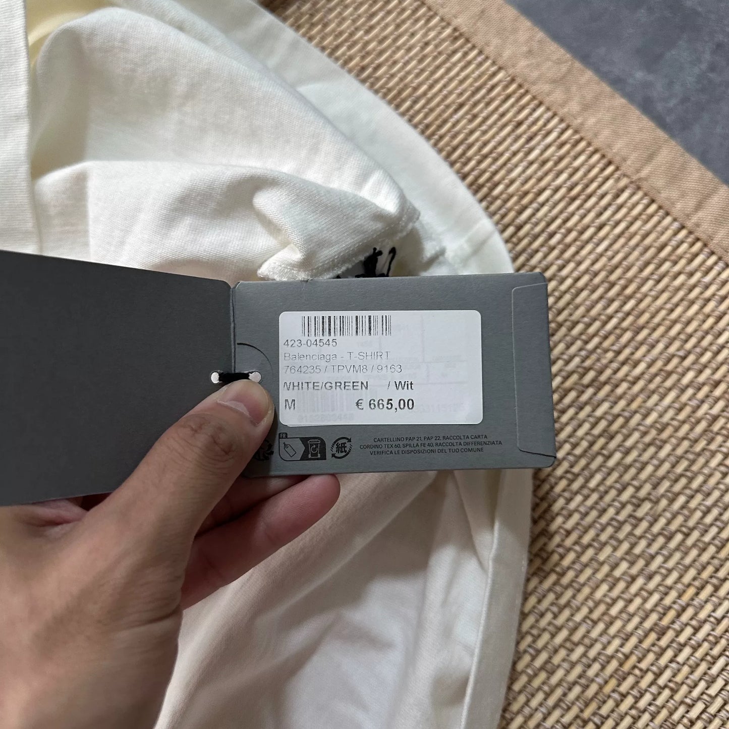 Balenciaga Paris Graffiti Oversized T-Shirt