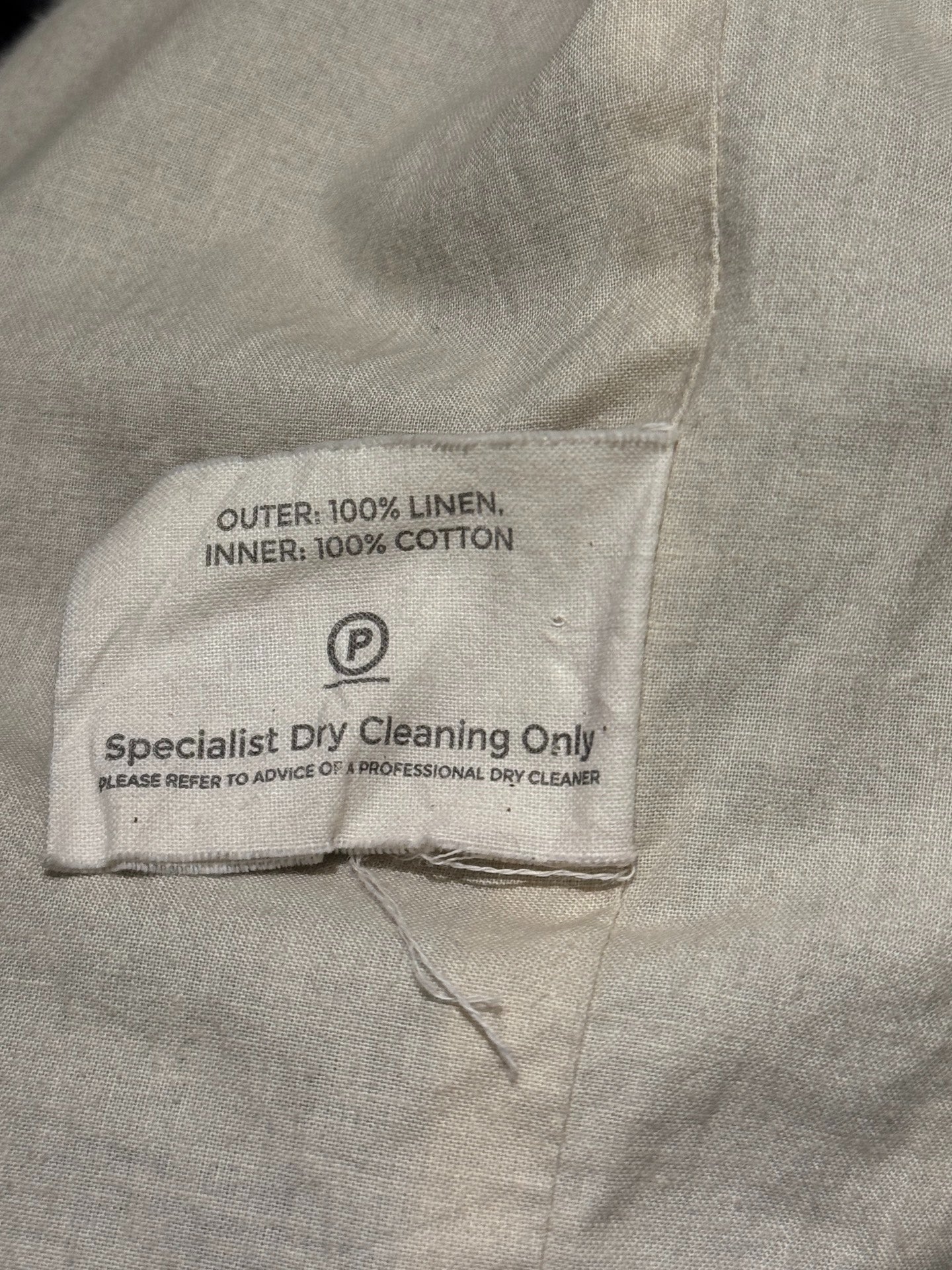 By Walid Washed Vintage Linen Photographer Jacket