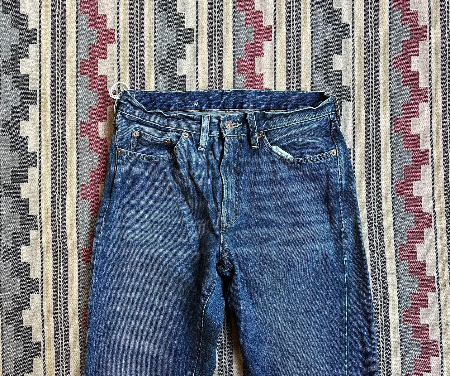 levi's vintage 501zxx denim jeans blue