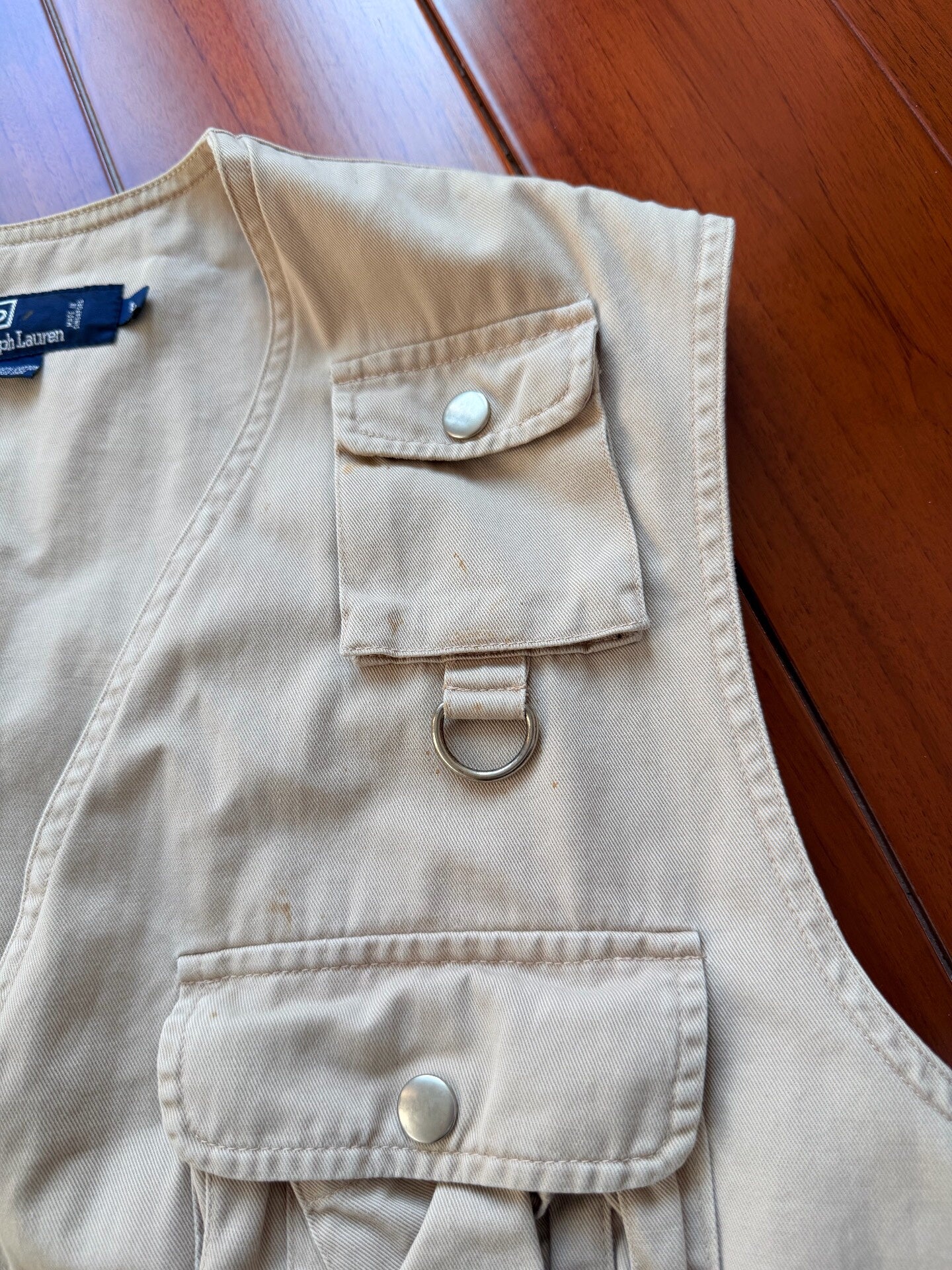 Ralph Lauren Vintage Multi-Pocket Fishing Vest