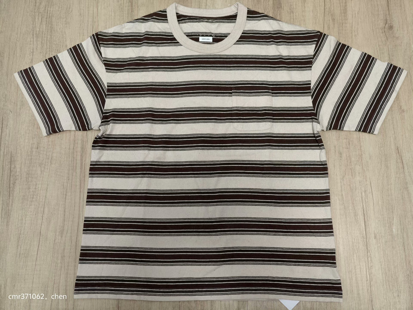 VISVIM 22SS BORDER JUMBO TEE