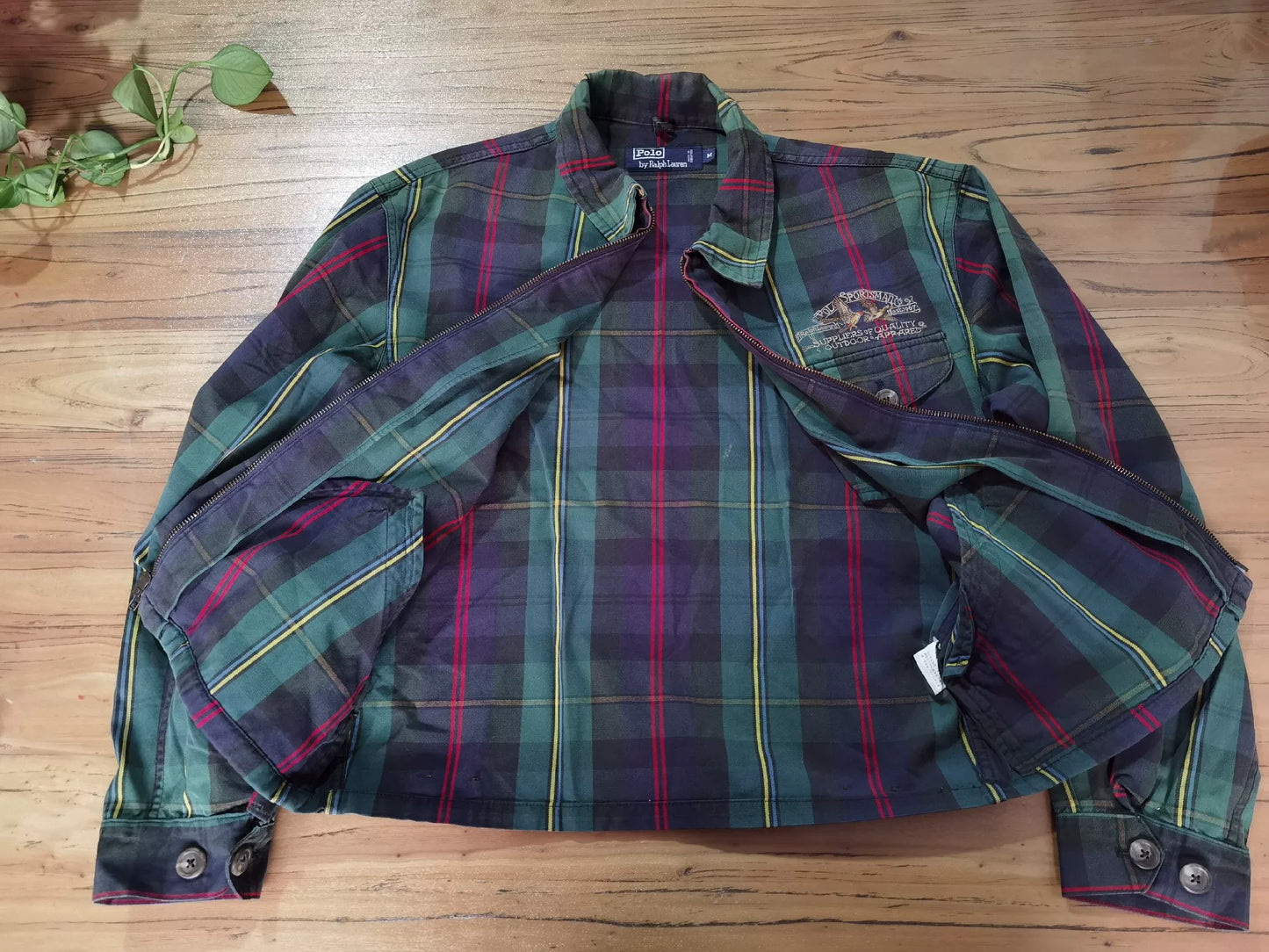 RRL Ralph Lauren Vintage Plaid Hunting Jacket