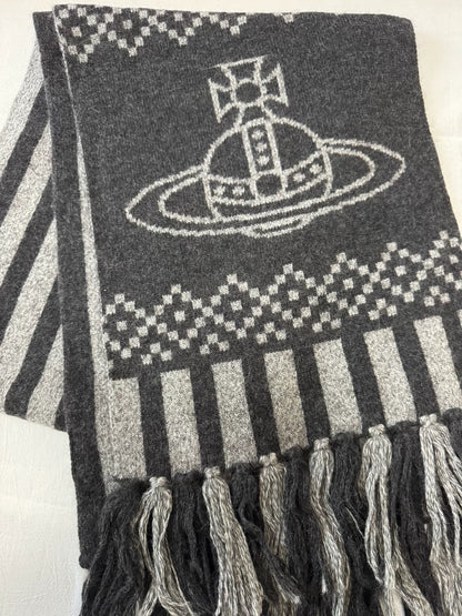 Vivienne Westwood Saturn Logo Scarf