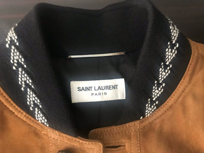 Saint Laurent Men's Suede Leather Jacket
