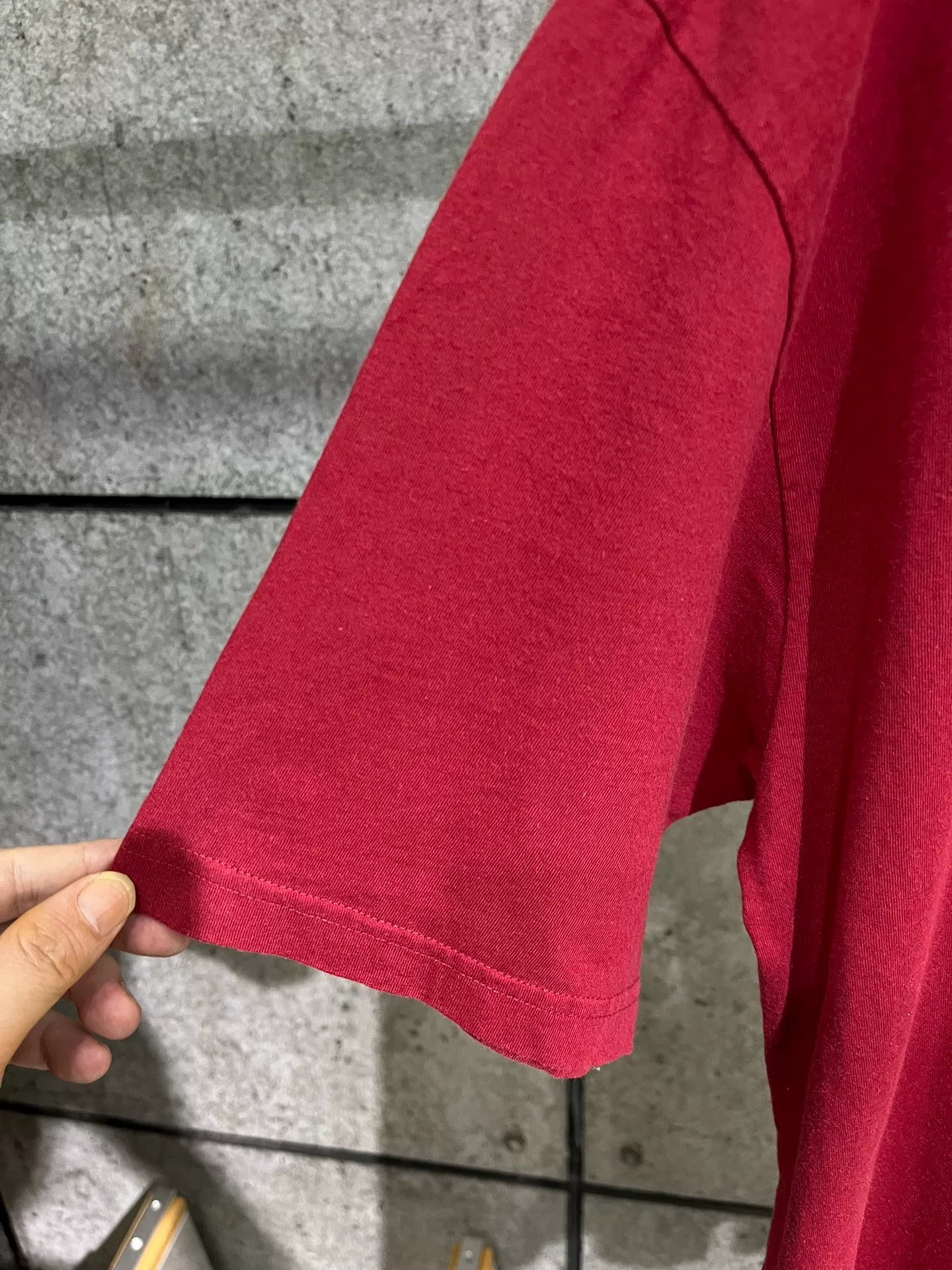 Balenciaga Red Wheat Short Sleeve S