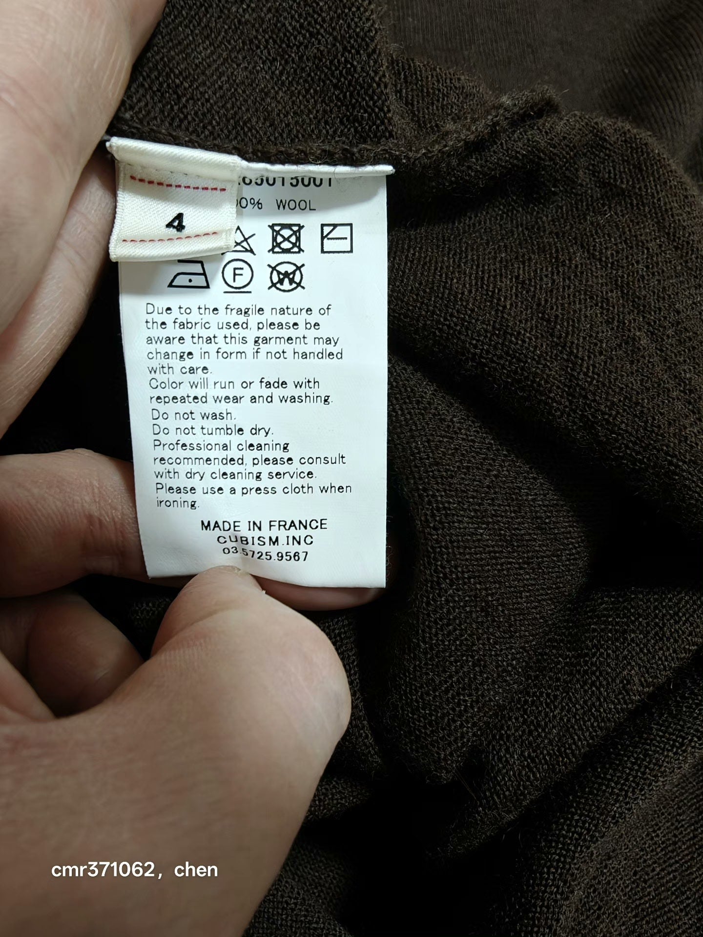 VISVIM 18AW JUMBO CREWNECK SWEATER