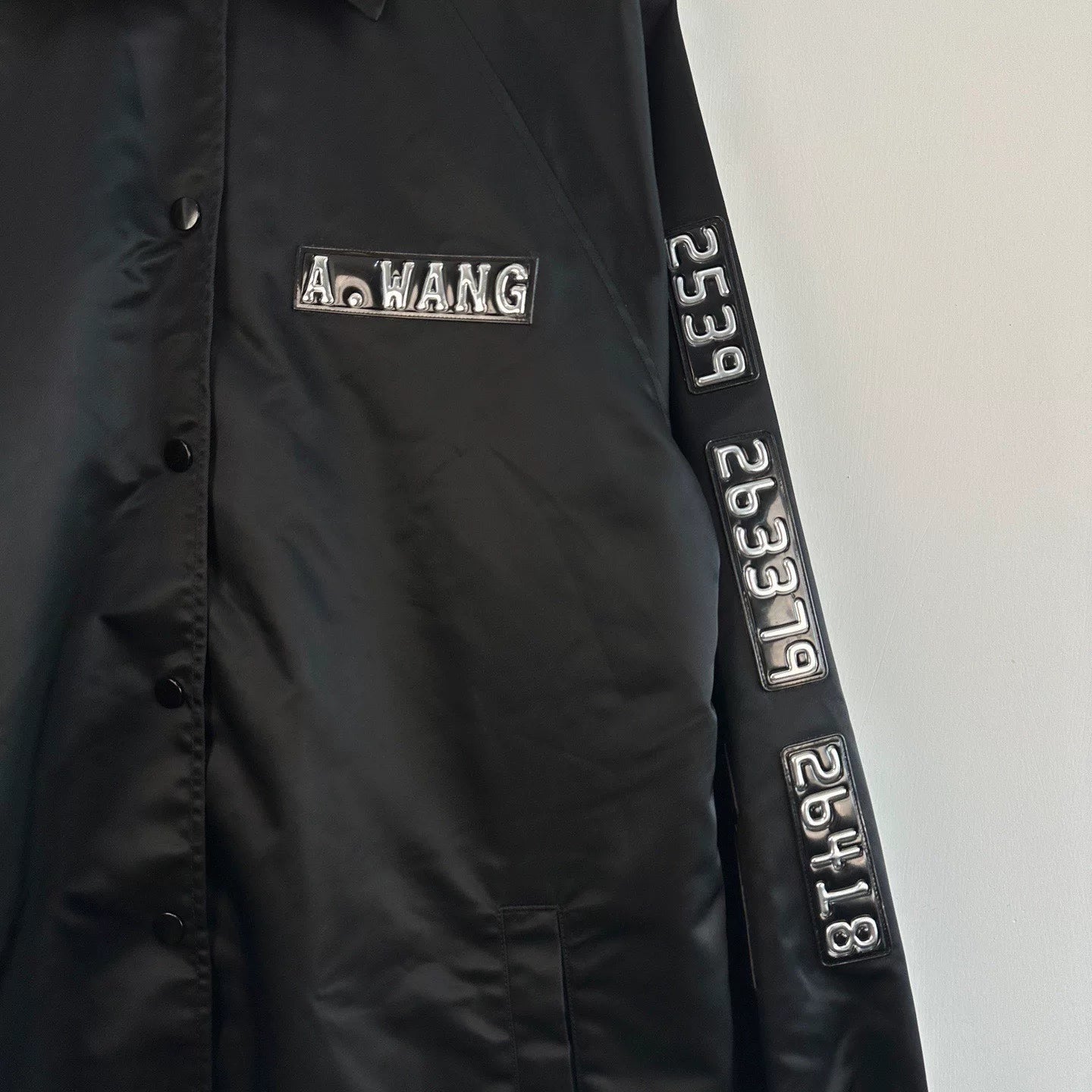 Alexander Wang Nylon Jacket Black Size S