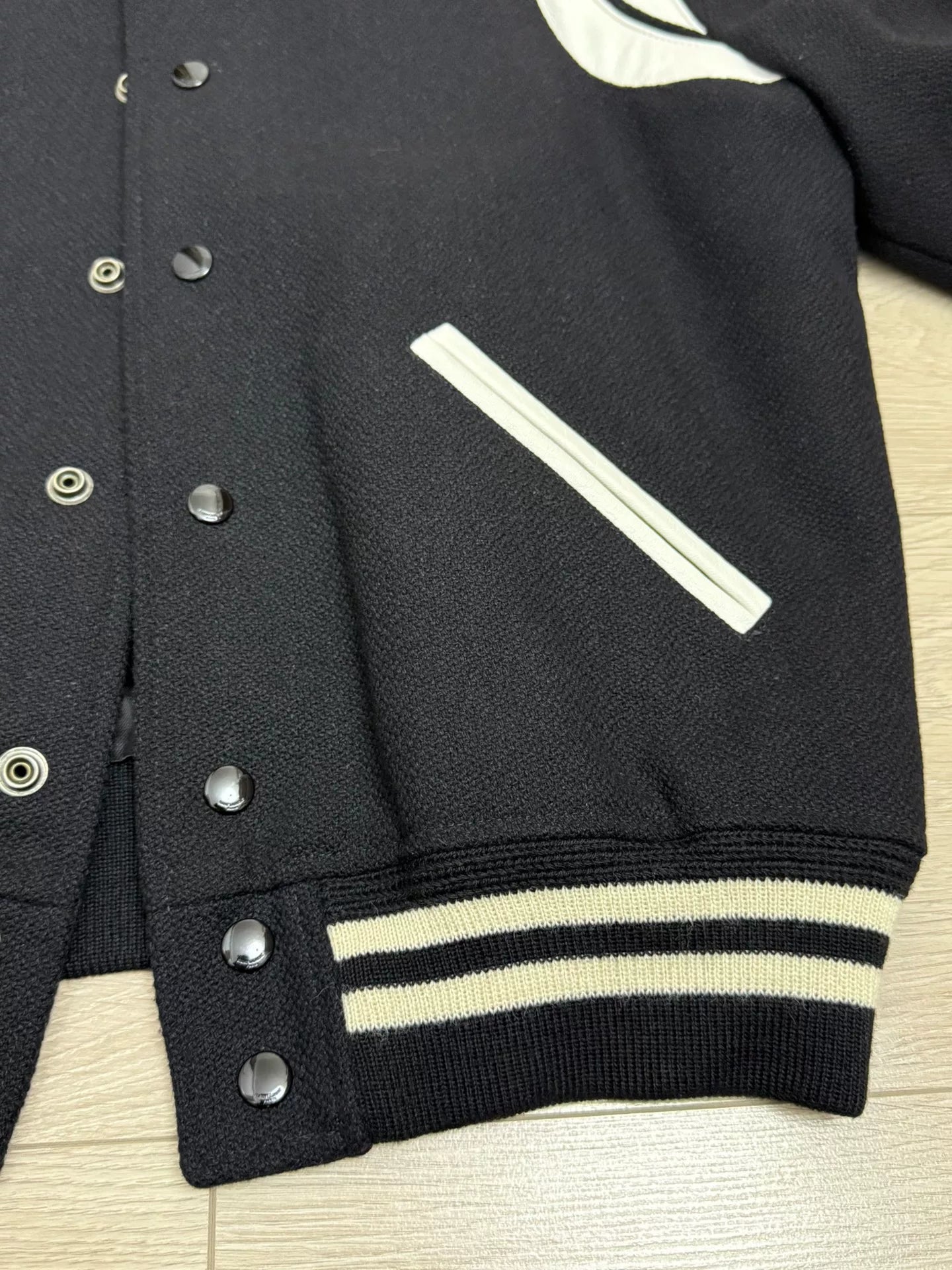 Saint Laurent Classic Black and White Jacket