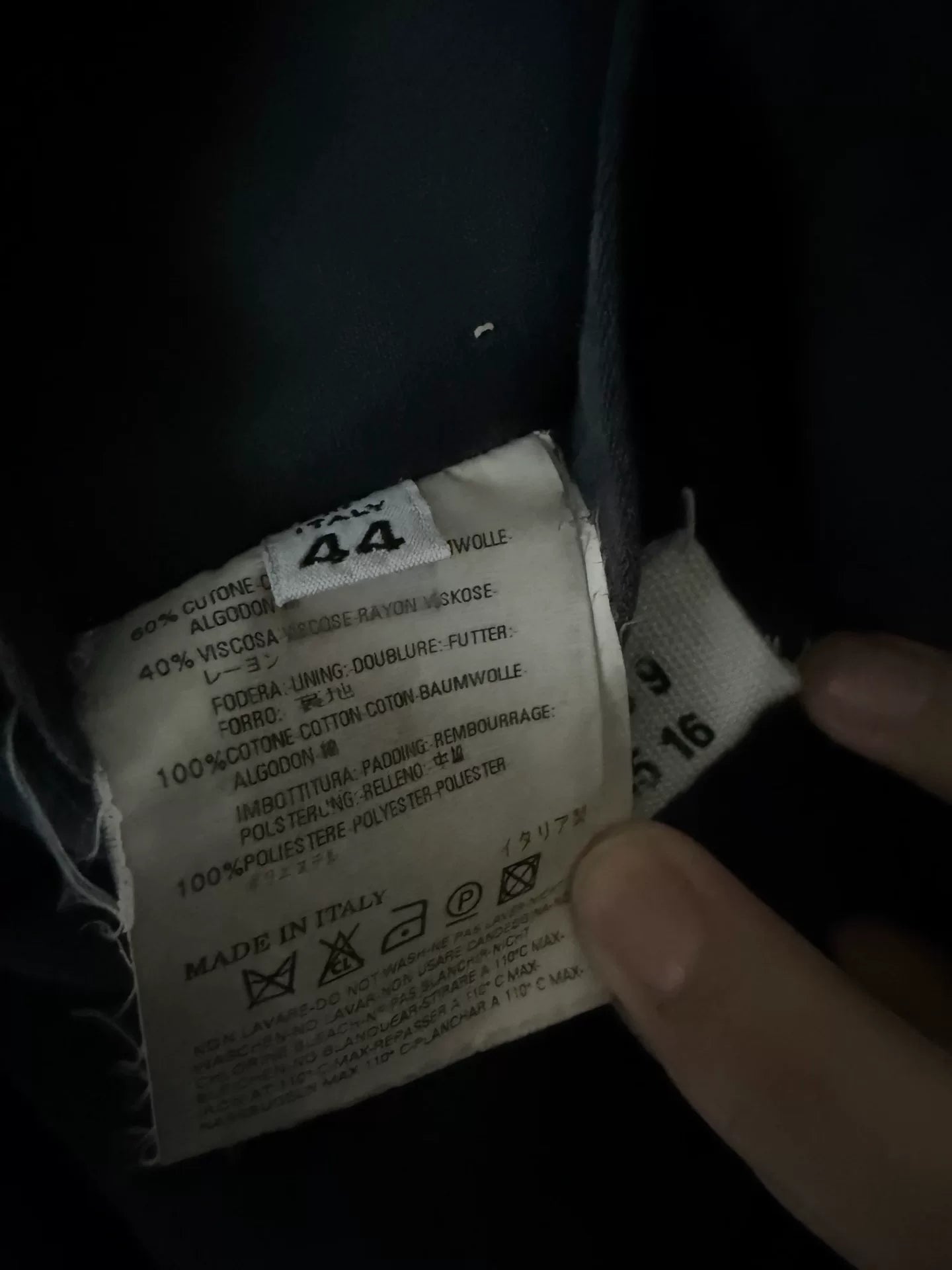 Martin Margiela AW07 Wash Cotton Jacket