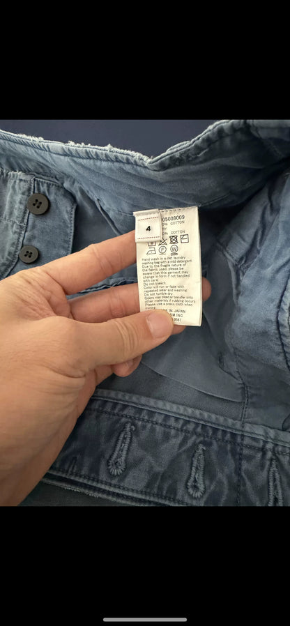 VISVIM EX WIDE CHINO PANTS CRASH 25SS