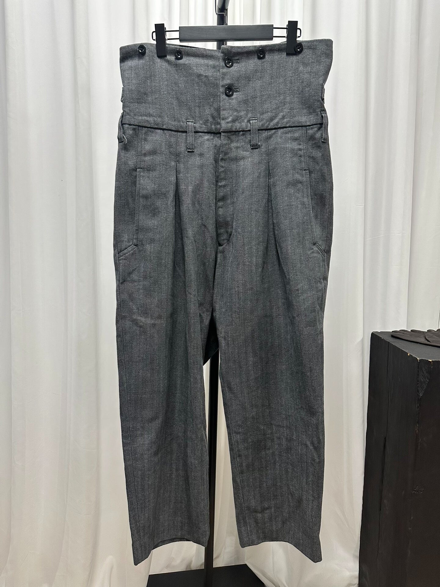 Yohji Yamamoto Striped Dress Trousers 2011