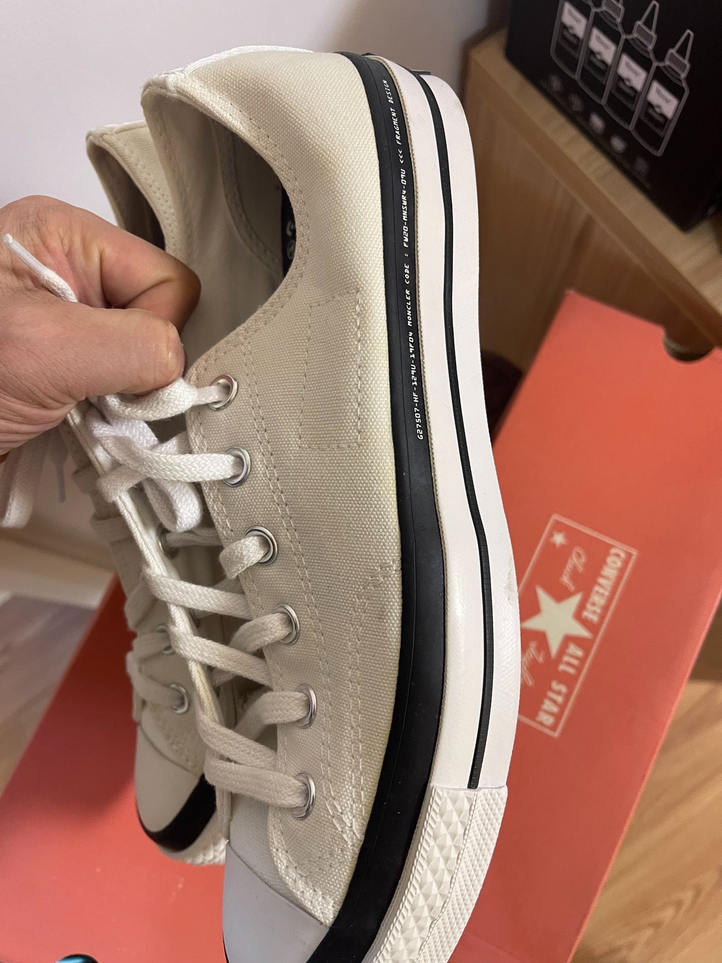 Fragment x Moncler x Converse 1970s