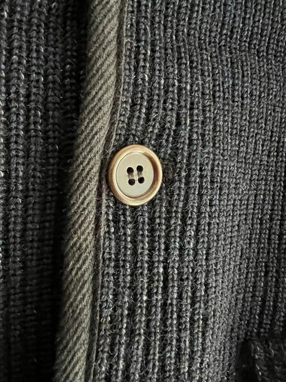 stylish blue wool vest for layering