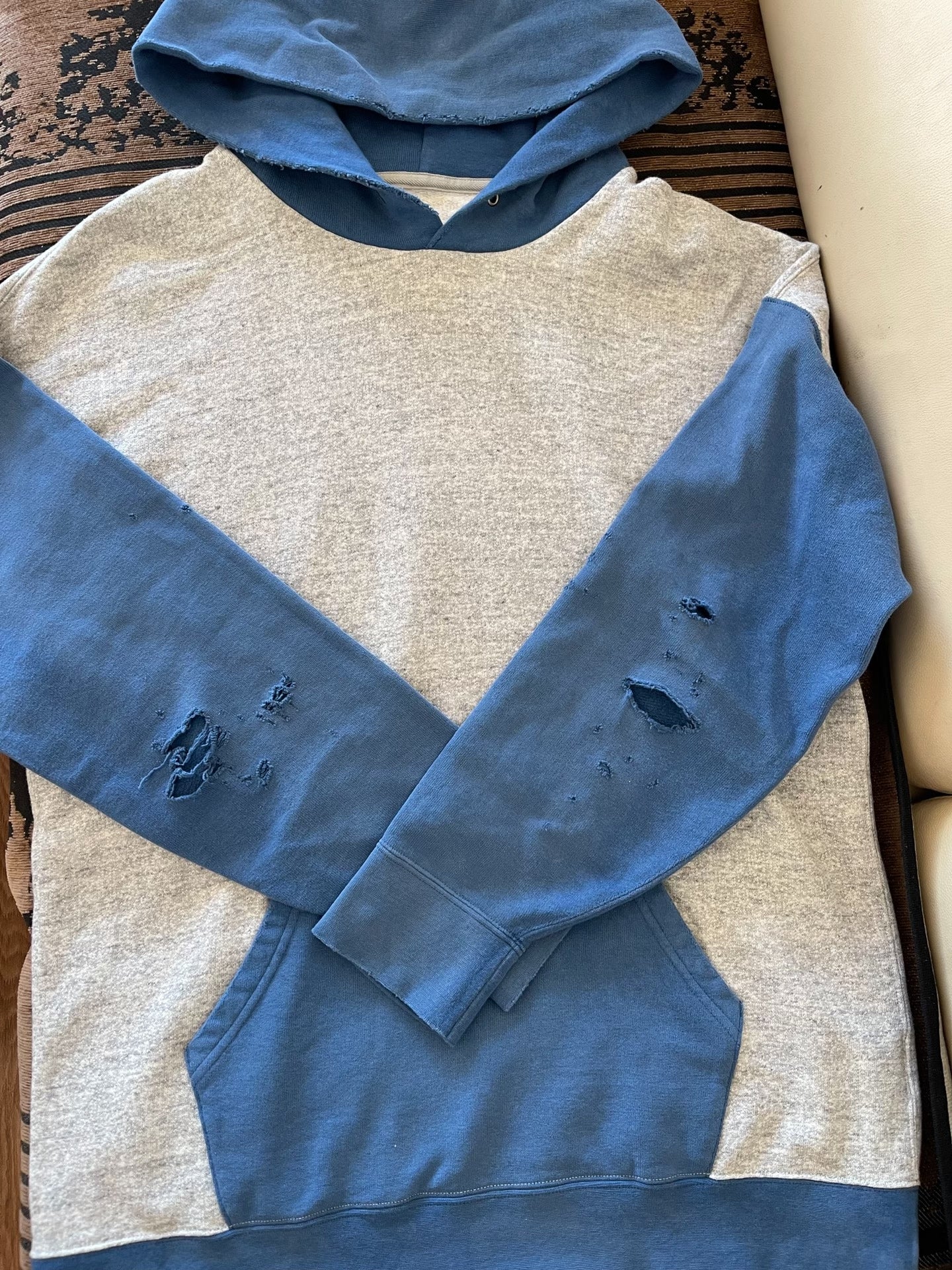 visvim 20AW Distressed Hoodie