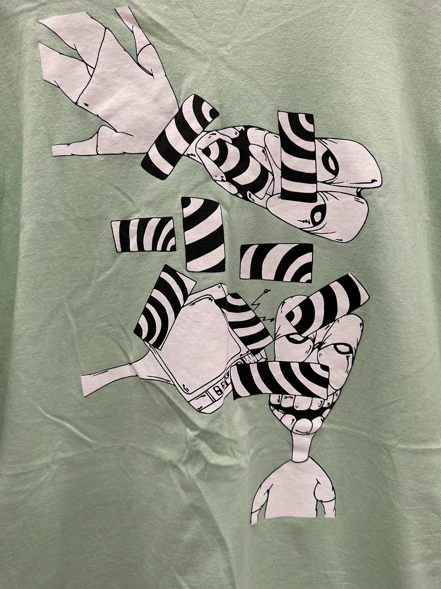 Chrome Hearts Mattyboy Graffiti Green Tee