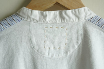 visvim marcella kurta striped long sleeve shirt
