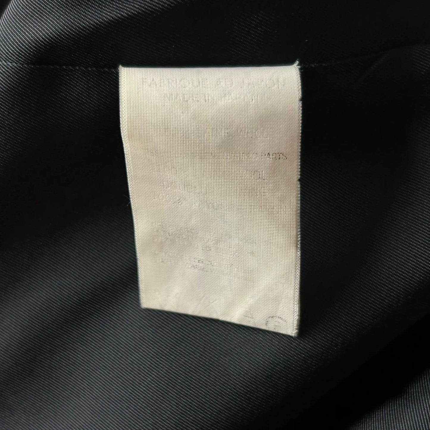 Yohji Yamamoto Wool Coat from 1995