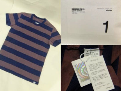 VISVIM BIG BORDER S/S Tee