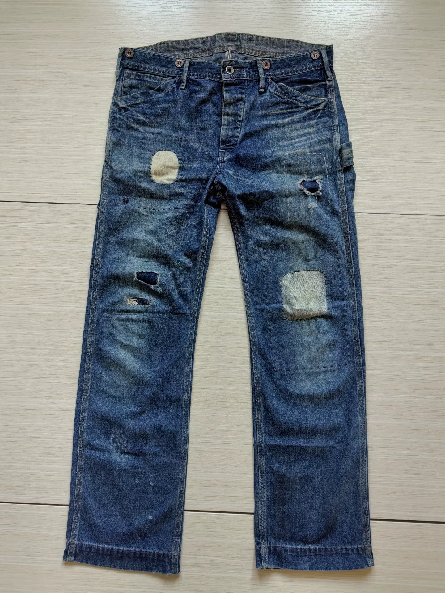 rrl double rl vintage denim pants