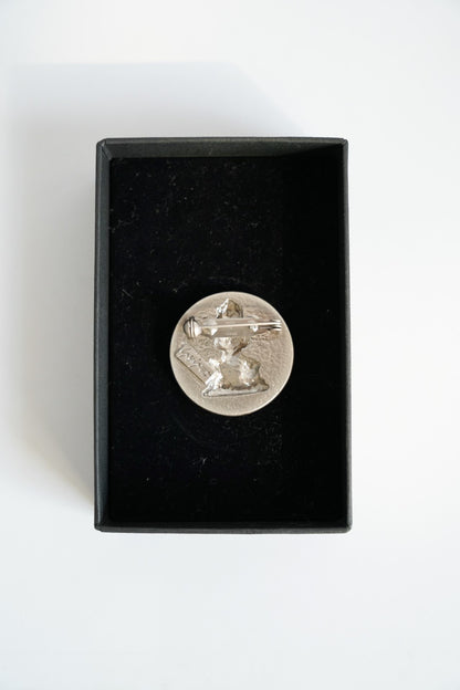 Yohji Yamamoto Buddha Statue Brooch