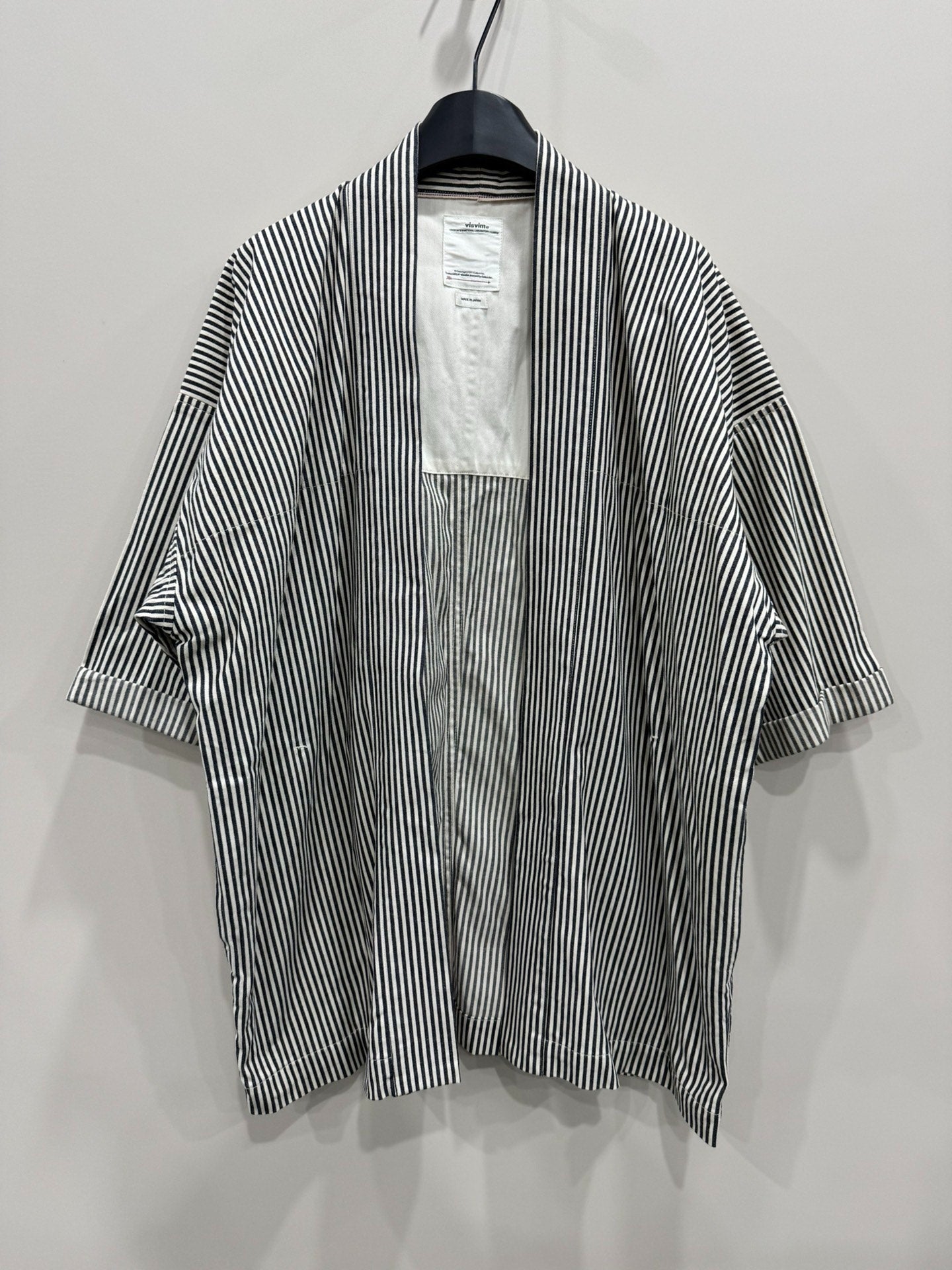 visvim Denim Striped Robe Size 5