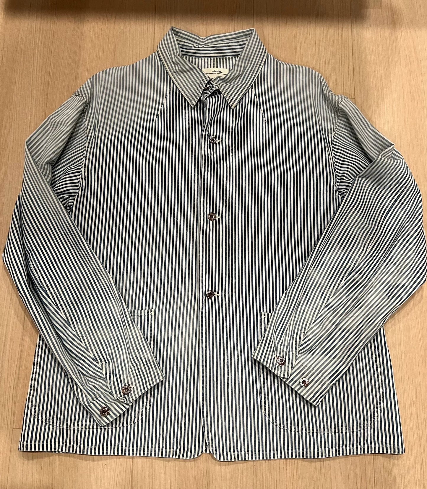 VISVIM 22SS Hickory Dry Denim Jacket