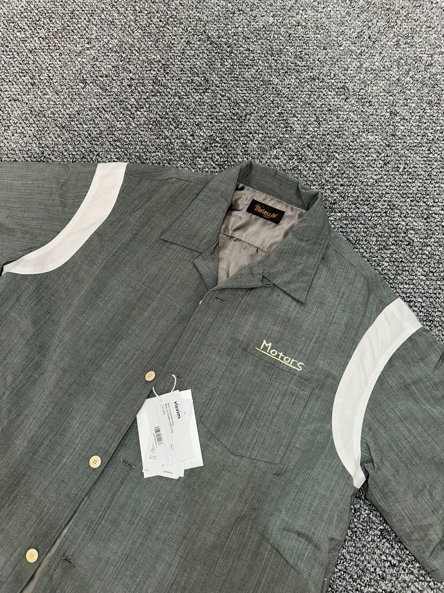 visvim motors down shirt