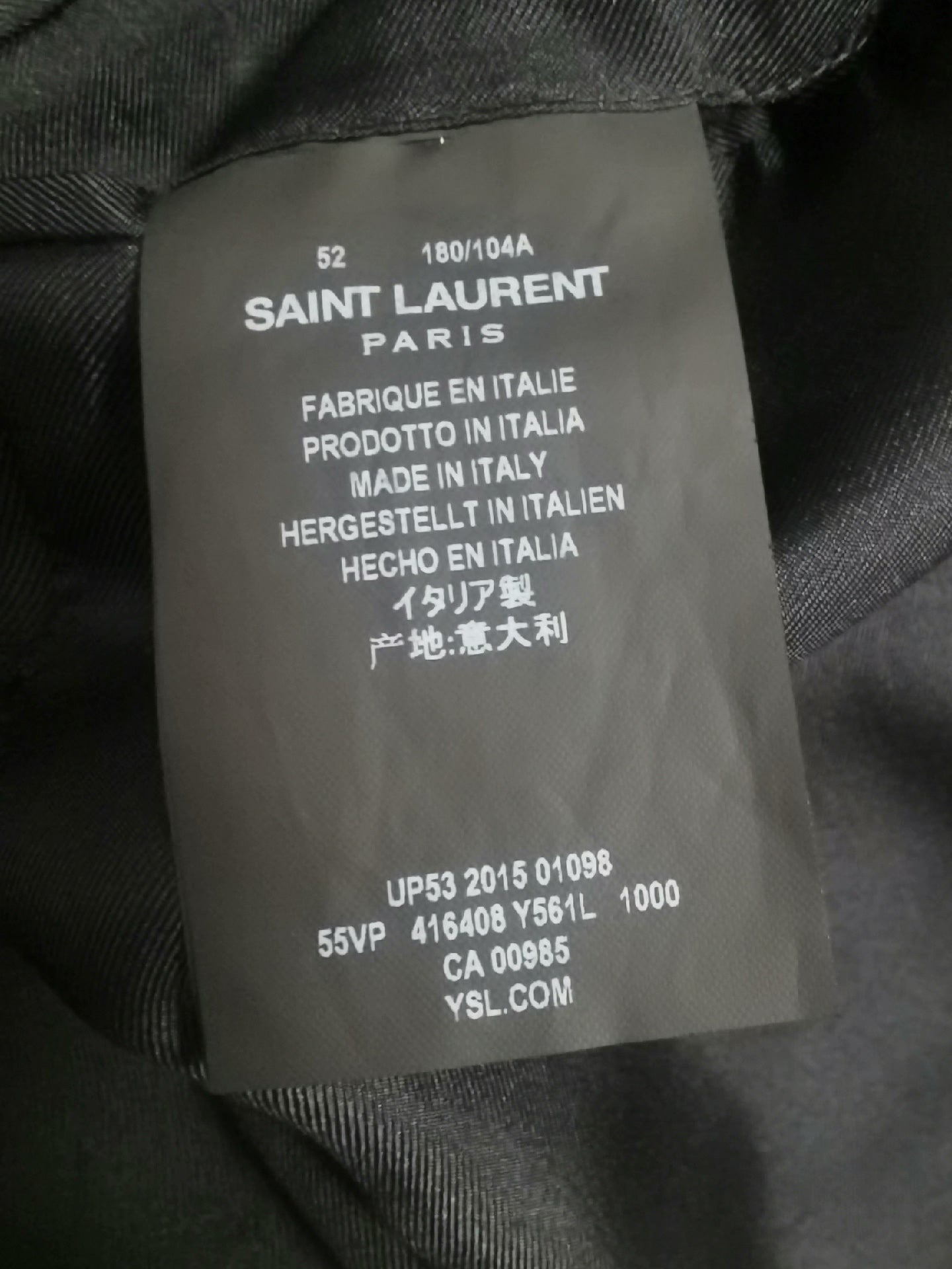 Saint Laurent Paris Star Pattern Blazer