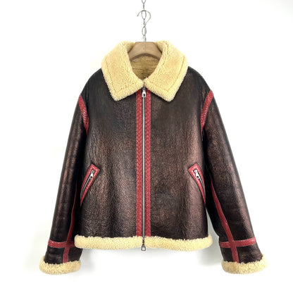Louis Vuitton Runway Black Red Jacket