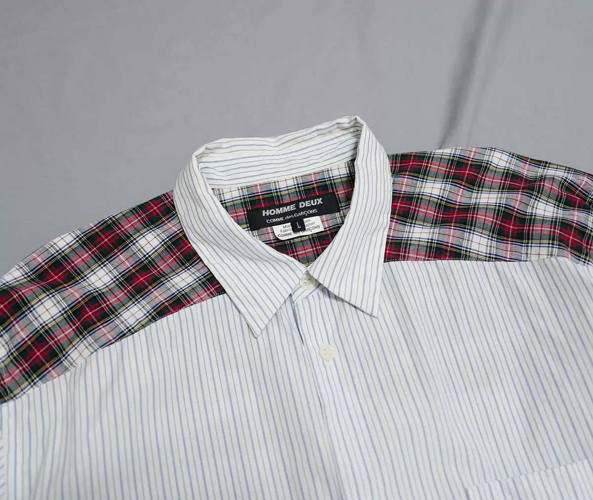 CDG Homme Deux Striped Shirt