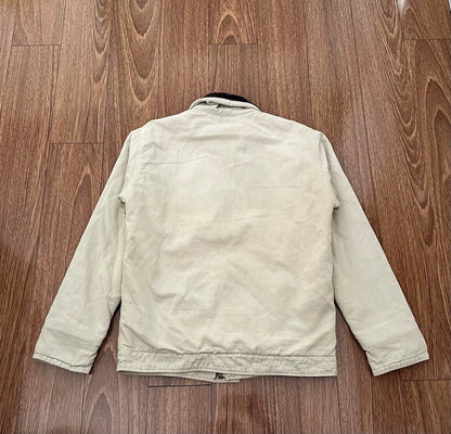 visvim deckhand jacket with sheep wool collar