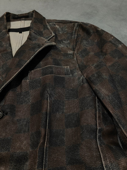Comme des Garçons 02AW Checkered Suit Jacket