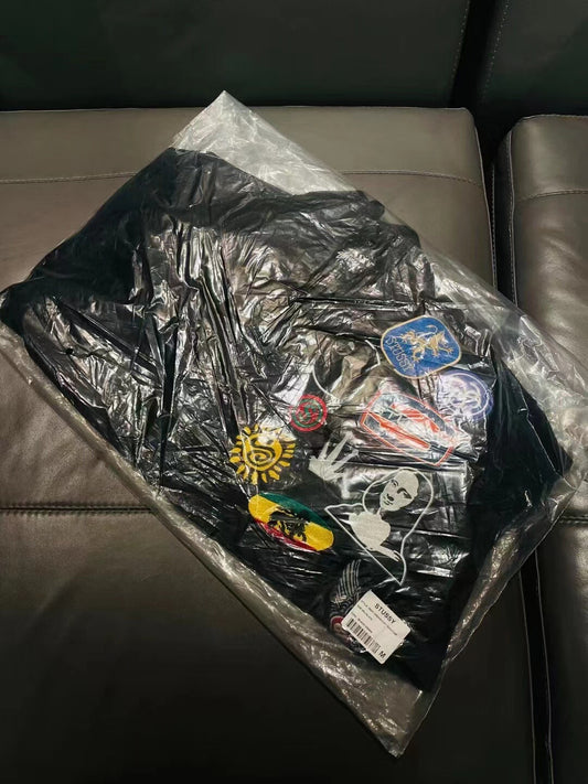 Stussy Embroidered Baseball Jacket