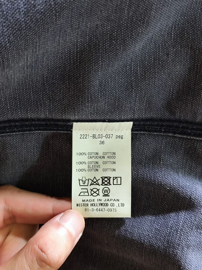 N.HOOLYWOOD Denim Check Shirt Jacket