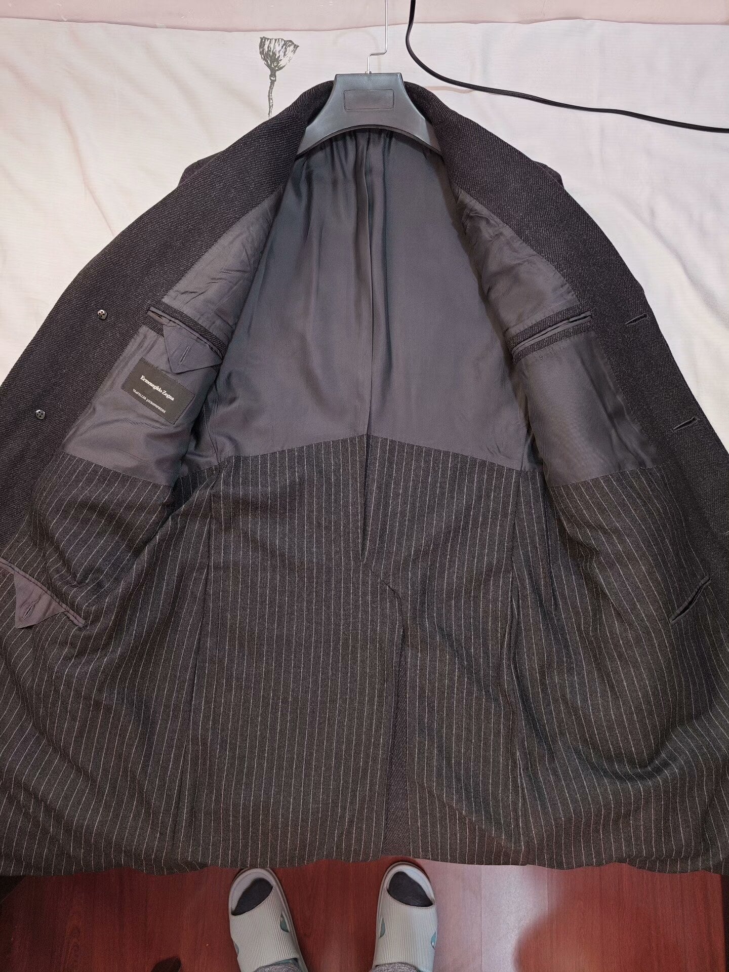 Zegna Chester Coat with Cashmere Blend